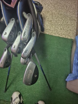 Juego de palos de golf con bolsa
