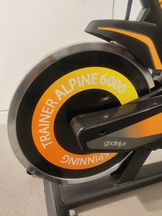 Bicicleta Estática Spinning Alpine 6000 Disco