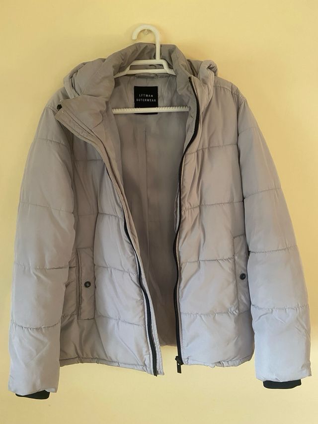 Chaqueta gris Lefties con capucha