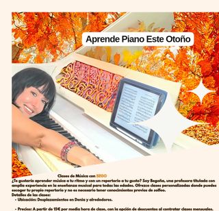 Clases de piano en Dénia