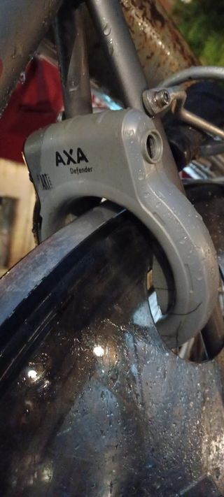 Bicicleta urbana plata