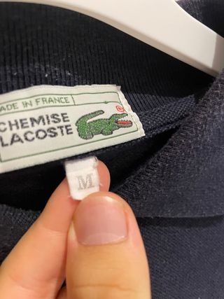 Camisa Lacoste Azul Marino