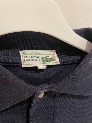 Camisa Lacoste Azul Marino