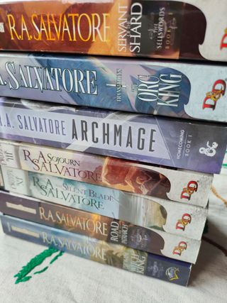 Libros Reinos Olvidados. Ingles.