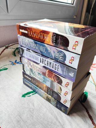 Libros Reinos Olvidados. Ingles.