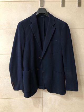 Americana Purificación García Azul Marino