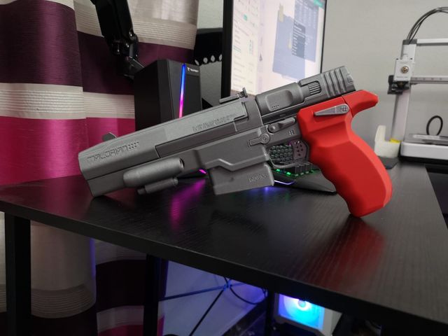 Réplica Pistola Cyberpunk