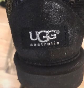 Botas UGG Lentejuelas Negras Talla 39