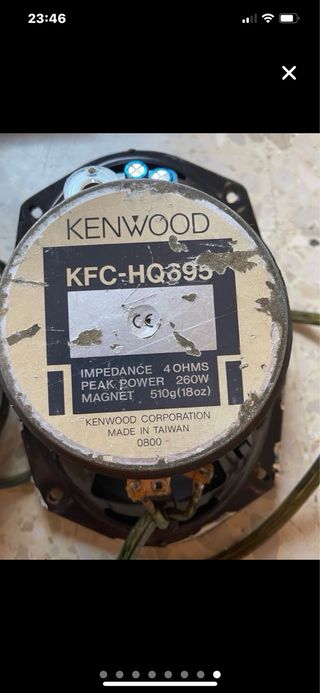Etapa Kenwood 200W + Altavoces Pioneer 260W
