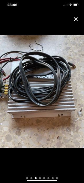 Etapa Kenwood 200W + Altavoces Pioneer 260W