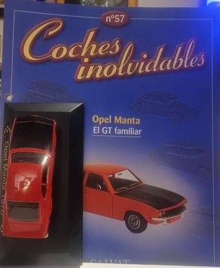 Opel Manta 1970 Fascículo Escala 1/43