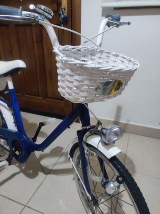 Bicicleta Clásica BH Azul y Blanca