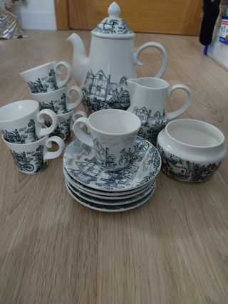 Juego de café vintage