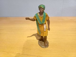 4 Figuras Belén y Asno 8 cms