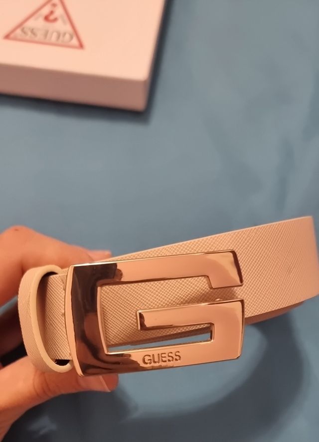 Cintura Guess Beige