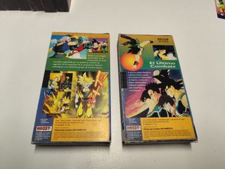 Películas VHS Dragon Ball Z y Ranma 1/2