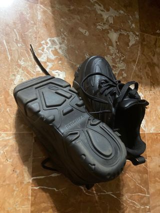 Bershka Plataformas Negras Talla 37