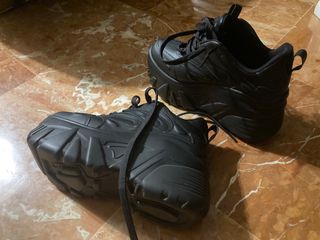 Bershka Plataformas Negras Talla 37