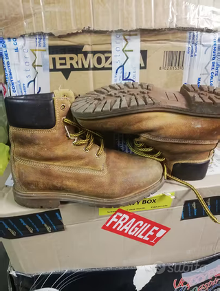 Scarponcino pelle marrone n°39