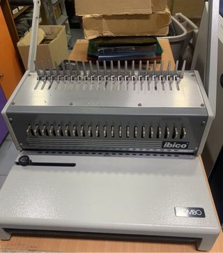 Máquina de encadernar Ibico Kombo + 500 argolas