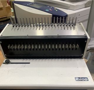 Máquina de encadernar Ibico Kombo + 500 argolas