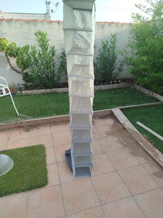 Scarpiere e armadi in tessuto