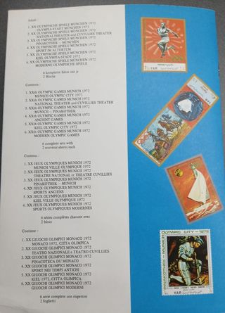 Álbumes pequeños deseos de Sapporo y Múnich