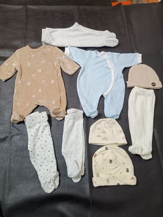 Pack 9 Pijamas Bebé Terciopelo