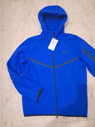 Chaqueta Nike Tech Fleece Azul Talla M