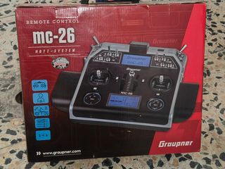 Emisora Graupner mc-26 HoTT-System ¡A ESTRENAR!