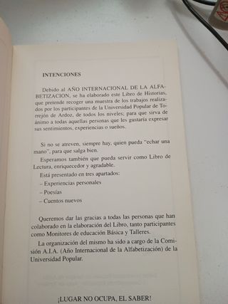 Libro de Historias