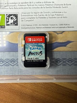 Pokémon Leyendas Arceus Nintendo Switch