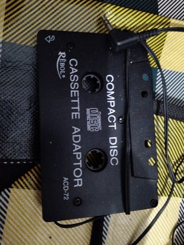 Adaptador Cassette Rebol CD