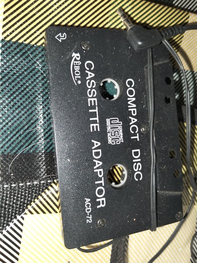 Adaptador Cassette Rebol CD