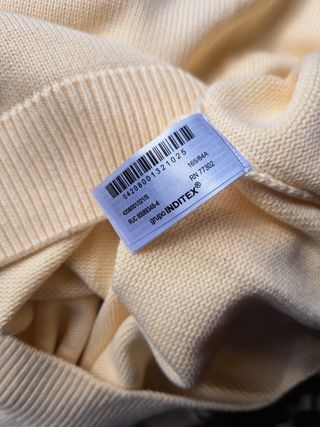 Jersey Zara Rayas Azul y Blanco Talla XL
