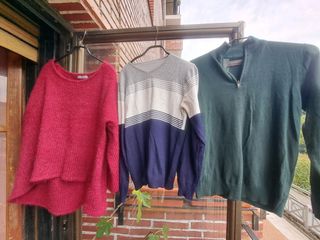 Conjunto 3 Jerseys Mujer Talla XL