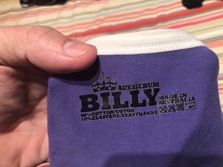 Slip Aussiebum Talla L Morado