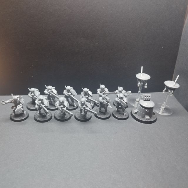 12 Tau Fire Warriors Strike Team (Original)