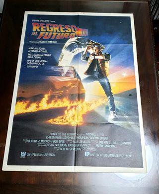 Poster/Cartel Original Estreno Regreso al Futuro