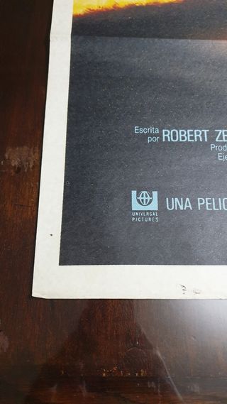 Poster/Cartel Original Estreno Regreso al Futuro