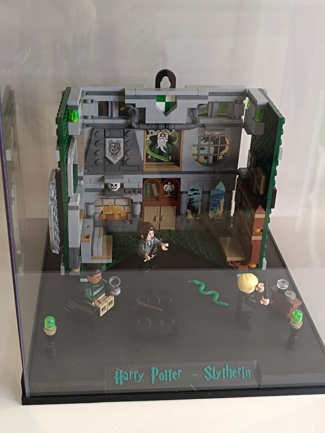 Vitrina Expositor Lego Casas Hogwarts