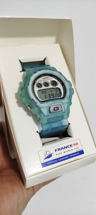 Dw 6900wf G Shock France Dw 6900wf G Shock Fifa France 98 Casio G