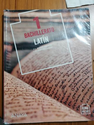 Libro de latín primero de bachillerato