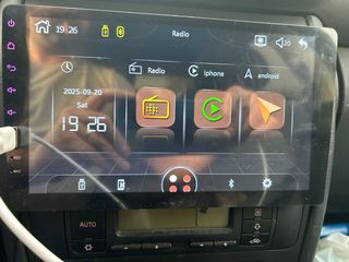 Radio Coche 1DIN Android Auto CarPlay