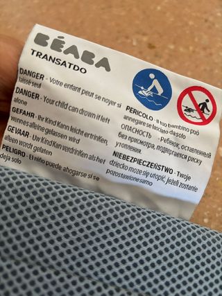 Hamaca para bebé de baño