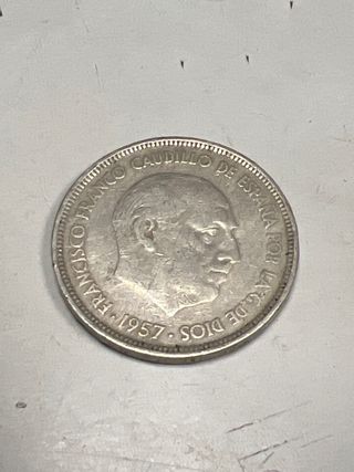 50 Pesetas 1957