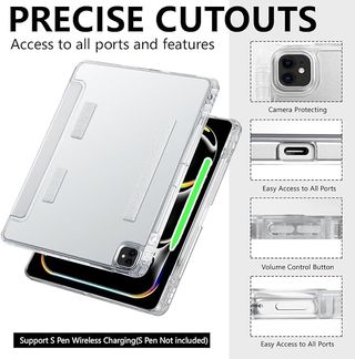 E NET-CASE Funda iPad Air de 13'' M2 M3 iPad Pro