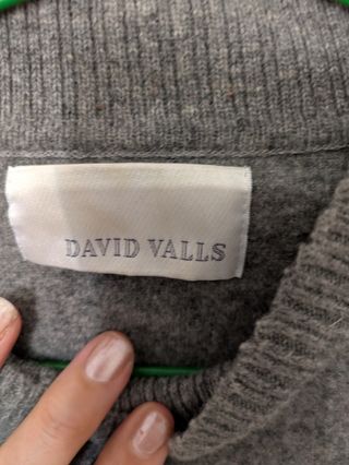 Jersey chico punto lana virgen David Valls t.52 
