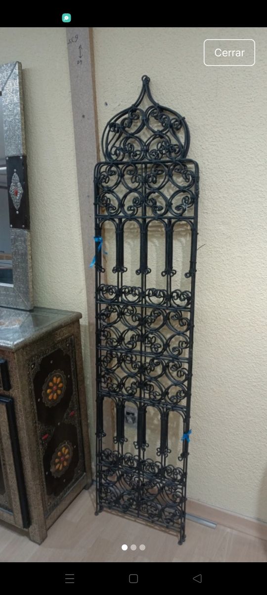 Biombo de hierro nuevo 3 hojas