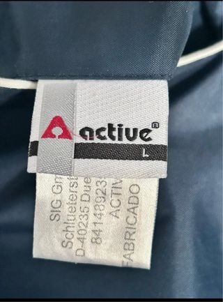 Anorak reversible acolchado hombre